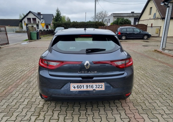 Renault Megane cena 51700 przebieg: 88269, rok produkcji 2019 z Myślenice małe 121